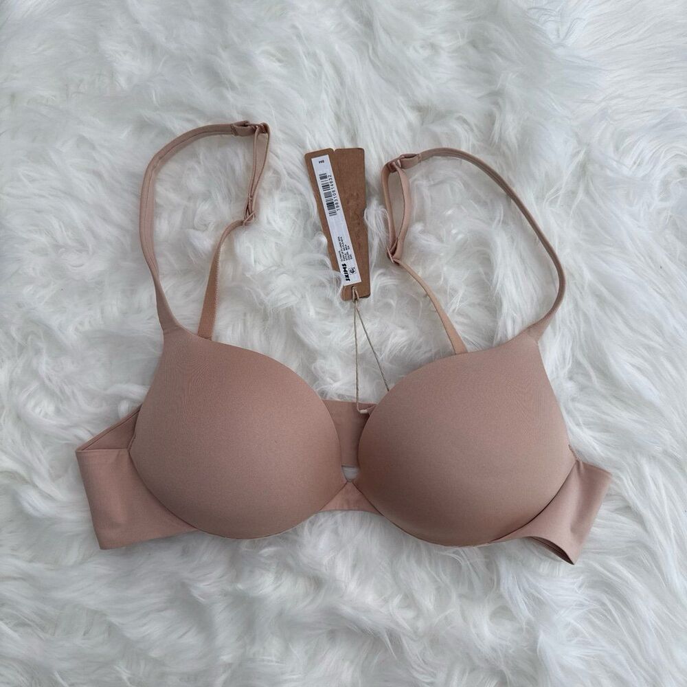 Skims Ultimate Push up Plunge Bra Mica Size 32A